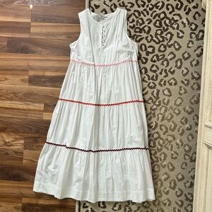 Madewell White Maxi Dress